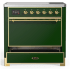 Ilve Majestic III Collection UMIB36QNR3EGG - 36 Inch Induction Range with 6 Induction Elements
