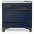 Ilve Majestic III Collection UMIB36QNR3MBB - 36 Inch Induction Range with 6 Induction Elements