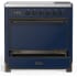 Ilve Majestic III Collection UMIB36QNR3MBB - 36 Inch Induction Range with 6 Induction Elements