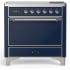 Ilve Majestic III Collection UMIB36QNR3MBC - 36 Inch Induction Range with 6 Induction Elements