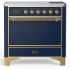 Ilve Majestic III Collection UMIB36QNR3MBG - 36 Inch Induction Range with 6 Induction Elements