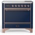 Ilve Majestic III Collection UMIB36QNR3MBP - 36 Inch Induction Range with 6 Induction Elements