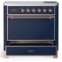 Ilve Majestic III Collection UMIB36QNR3MBP - 36 Inch Induction Range with 6 Induction Elements