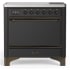 Ilve Majestic III Collection UMIB36QNR3MGB - 36 Inch Induction Range with 6 Induction Elements