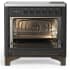 Ilve Majestic III Collection UMIB36QNR3MGB - 36 Inch Induction Range with 6 Induction Elements