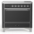 Ilve Majestic III Collection UMIB36QNR3MGC - 36 Inch Induction Range with 6 Induction Elements