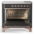 Ilve Majestic III Collection UMIB36QNR3MGP - 36 Inch Induction Range with 6 Induction Elements