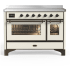 Ilve Majestic III Collection UMIB48NR3AWB - 48 Inch Induction Range with 6 Cooking Elements