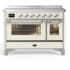 Ilve Majestic III Collection UMIB48NR3AWC - 48 Inch Induction Range with 6 Cooking Elements