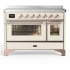 Ilve Majestic III Collection UMIB48NR3AWP - 48 Inch Induction Range with 6 Cooking Elements