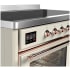 Ilve Majestic III Collection UMIB48NR3AWP - 48 Inch Induction Range with 6 Cooking Elements
