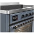 Ilve Majestic III Collection UMIB48NR3BGB - 48 Inch Induction Range with 6 Cooking Elements