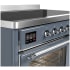 Ilve Majestic III Collection UMIB48NR3BGC - 48 Inch Induction Range with 6 Cooking Elements