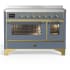 Ilve Majestic III Collection UMIB48NR3BGG - 48 Inch Induction Range with 6 Cooking Elements