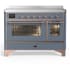 Ilve Majestic III Collection UMIB48NR3BGP - 48 Inch Induction Range with 6 Cooking Elements