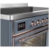 Ilve Majestic III Collection UMIB48NR3BGP - 48 Inch Induction Range with 6 Cooking Elements