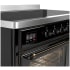 Ilve Majestic III Collection UMIB48NR3BKB - 48 Inch Induction Range with 6 Cooking Elements