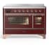 Ilve Majestic III Collection UMIB48NR3BUP - 48 Inch Induction Range with 6 Cooking Elements