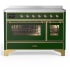 Ilve Majestic III Collection UMIB48NR3EGG - 48 Inch Induction Range with 6 Cooking Elements