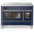 Ilve Majestic III Collection UMIB48NR3MBC - 48 Inch Induction Range with 6 Cooking Elements