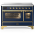 Ilve Majestic III Collection UMIB48NR3MBG - 48 Inch Induction Range with 6 Cooking Elements