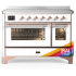 Ilve Majestic III Collection UMIB48NR3RAP - 48 Inch Induction Range with 6 Cooking Elements