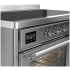 Ilve Majestic III Collection UMIB48NR3SSC - 48 Inch Induction Range with 6 Cooking Elements