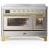 Ilve Majestic III Collection UMIB48NR3SSG - 48 Inch Induction Range with 6 Cooking Elements