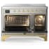 Ilve Majestic III Collection UMIB48NR3SSG - 48 Inch Induction Range with 6 Cooking Elements