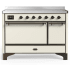 Ilve Majestic III Collection UMIB48QNR3AWB - 48 Inch Induction Range with 6 Elements