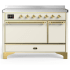 Ilve Majestic III Collection UMIB48QNR3AWG - 48 Inch Induction Range with 6 Elements