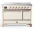 Ilve Majestic III Collection UMIB48QNR3AWP - 48 Inch Induction Range with 6 Elements