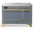 Ilve Majestic III Collection UMIB48QNR3BGG - 48 Inch Induction Range with 6 Elements