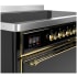 Ilve Majestic III Collection UMIB48QNR3BKG - 48 Inch Induction Range with 6 Elements