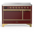 Ilve Majestic III Collection UMIB48QNR3BUG - 48 Inch Induction Range with 6 Elements