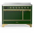 Ilve Majestic III Collection UMIB48QNR3EGG - 48 Inch Induction Range with 6 Elements