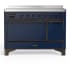 Ilve Majestic III Collection UMIB48QNR3MBB - 48 Inch Induction Range with 6 Elements
