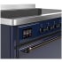 Ilve Majestic III Collection UMIB48QNR3MBB - 48 Inch Induction Range with 6 Elements