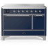 Ilve Majestic III Collection UMIB48QNR3MBC - 48 Inch Induction Range with 6 Elements
