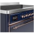 Ilve Majestic III Collection UMIB48QNR3MBP - 48 Inch Induction Range with 6 Elements