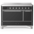 Ilve Majestic III Collection UMIB48QNR3MGC - 48 Inch Induction Range with 6 Elements