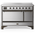 Ilve Majestic III Collection UMIB48QNR3SSB - 48 Inch Induction Range with 6 Elements