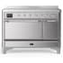 Ilve Majestic III Collection UMIB48QNR3SSC - 48 Inch Induction Range with 6 Elements