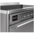 Ilve Majestic III Collection UMIB48QNR3SSC - 48 Inch Induction Range with 6 Elements