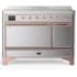 Ilve Majestic III Collection UMIB48QNR3SSP - 48 Inch Induction Range with 6 Elements