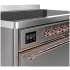 Ilve Majestic III Collection UMIB48QNR3SSP - 48 Inch Induction Range with 6 Elements