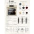 Ilve Nostalgie II Collection UOV30NTPYAWC - 30 inch Pyrolytic Single Wall Oven with 4.4 cu. ft. Capacity