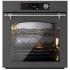 Ilve Nostalgie II Collection UOV30NTPYMGC - 30 inch Pyrolytic Single Wall Oven with 4.4 cu. ft. Capacity