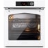 Ilve Nostalgie II Collection UOV30NTPYWHC - 30 inch Pyrolytic Single Wall Oven with 4.4 cu. ft. Capacity