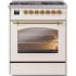 Ilve Nostalgie II Collection UP30NMPAWG - 30 Inch Freestanding Dual Fuel Range in Front View